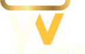 YuWON food logo white YuWON food logo white